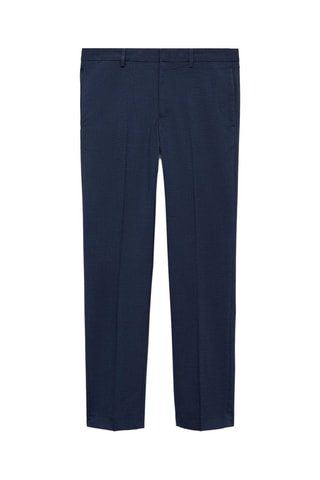 Pantalon costume París super slim-fit - Bleu