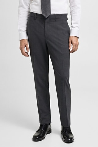 Pantalon costume Parí super slim-fit - Gris chiné