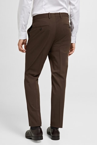 Pantalon costume Parí super slim-fit - Marron