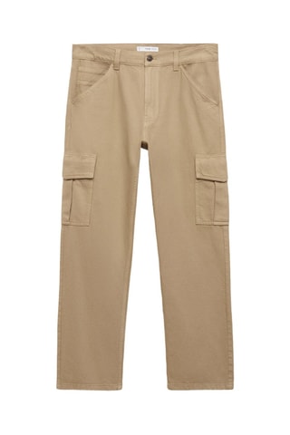 Jean cargo straight-fit - Kaki