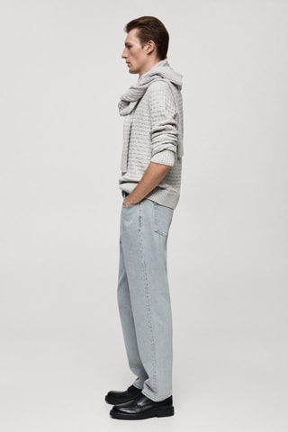 Jean regular-fit délavé clair - Bleu clair