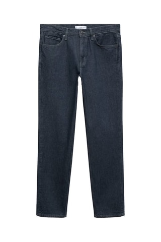 Jean regular-fit foncé - Gris