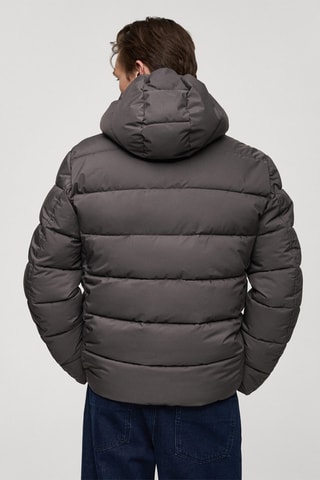 Anorak matelassé imperméable thermorégulateur - Gris