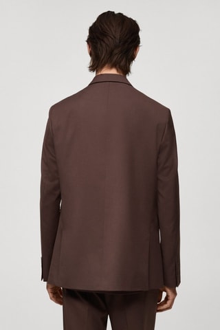 Veste de costume regular fit - Bordeaux