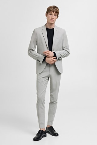 Veste costume París super slim-fit - Écru