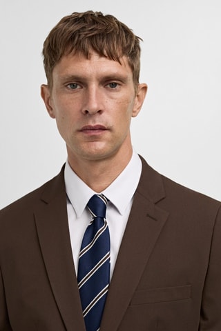 Veste costume París super slim-fit - Marron