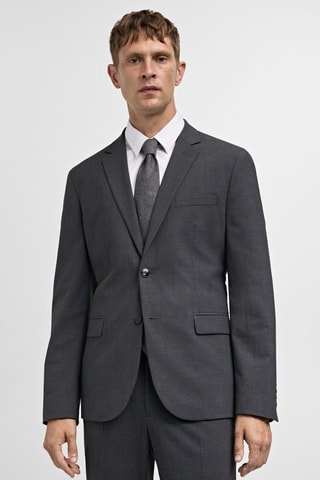 Veste costume París super slim-fit - Gris chiné