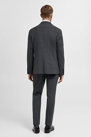 Veste costume París super slim-fit - Gris chiné