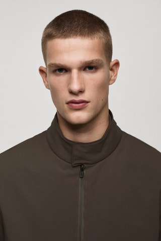 Veste imperméable rembourrage Thermore® - Marron