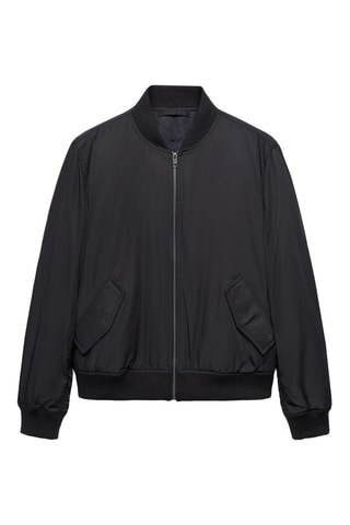 Bomber matelassé résistant à l'eau - Bleu marine