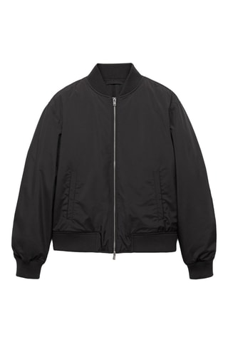 Bomber matelassé regular-fit - Noir