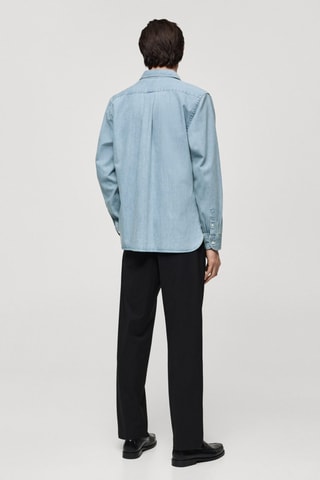 Chemise en jean regular-fit - Bleu clair