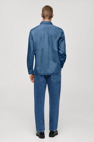 Chemise en jean regular-fit - Bleu