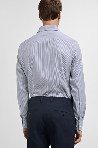 Chemise slim fit 100 % coton - Bleu marine