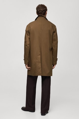 Trench classique résistant à l'eau - Marron