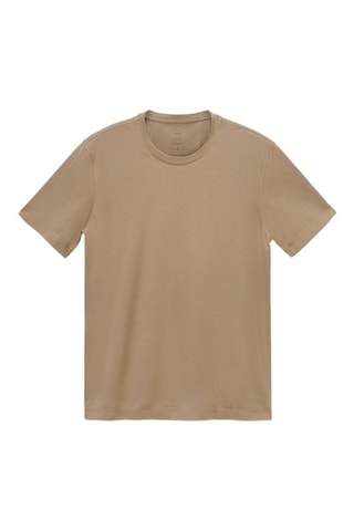 T-shirt extensible infroissable - Marron