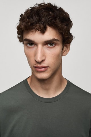 T-shirt extensible infroissable - Vert