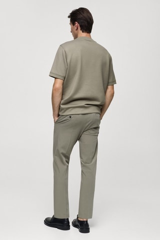 T-shirt tissu sweat-shirt regular-fit - Vert