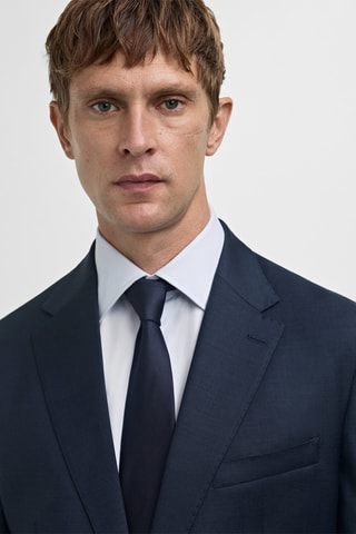 Veste costume Venecia 100 % laine vierge - Bleu marine