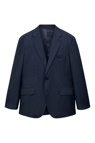 Veste costume Venecia 100 % laine vierge - Bleu marine