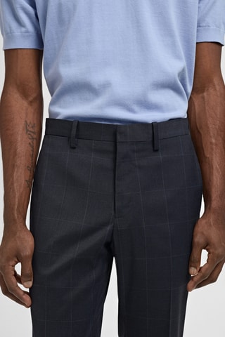 Pantalon costume Parí super slim-fit - Bleu marine foncé