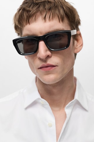 Chemise 100 % coton regular-fit - Blanc