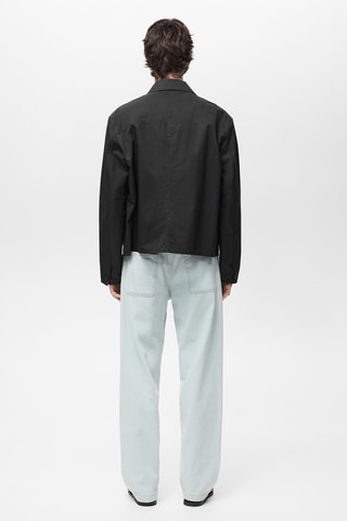 Surchemise relaxed-fit coton - Noir