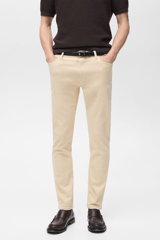 Jean Patrick slim fit Ultra Soft Touch - Gris clair