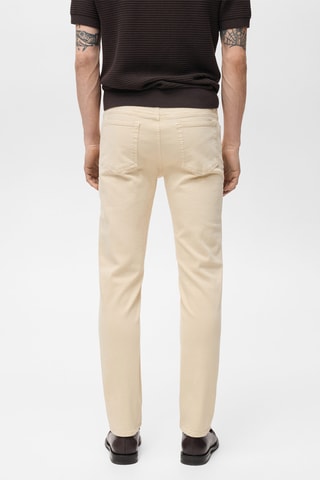 Jean Patrick slim fit Ultra Soft Touch - Gris clair