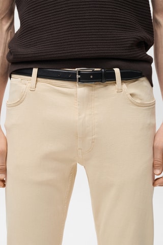 Jean Patrick slim fit Ultra Soft Touch - Gris clair