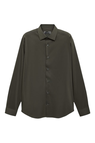 Chemise comfort stretch non-iron - Vert