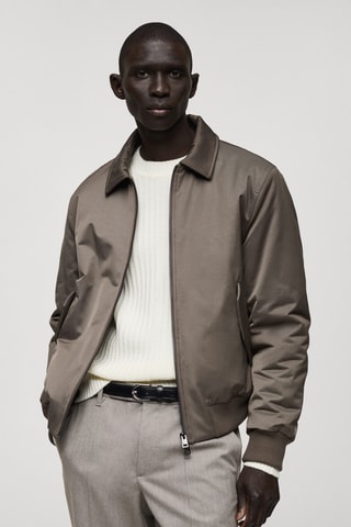 Veste matelassée hydrofuge - Marron