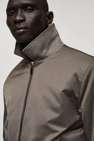 Veste matelassée hydrofuge - Marron