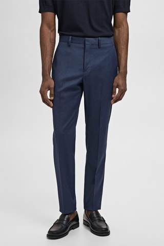 Pantalon costume Parí super slim-fit - Bleu encre