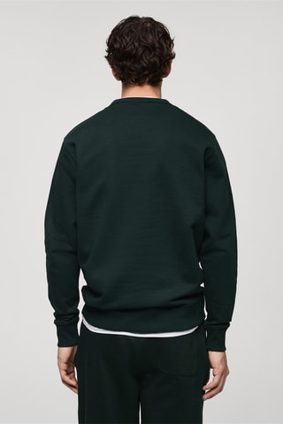 Sweat-shirt coton regular-fit - Vert