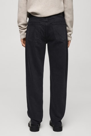 Jean Moby straight-fit noir - Noir denim