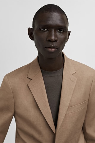 Veste costume Milán slim-fit - Beige