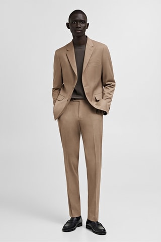 Veste costume Milán slim-fit - Beige