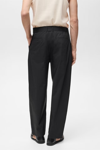 Pantalon technique relaxed-fit - Noir
