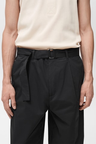 Pantalon technique relaxed-fit - Noir