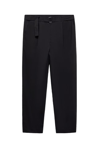 Pantalon technique relaxed-fit - Noir