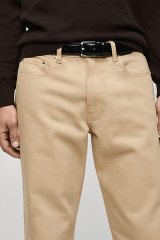 Jean Bob regular-fit - Beige