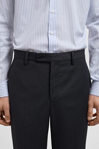 Pantalon costume Monaco slim-fit - Bleu marine