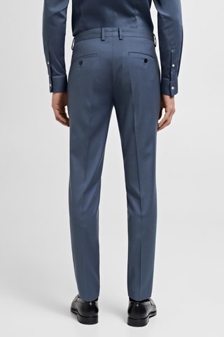Pantalon costume Parí super slim-fit - Bleu ciel