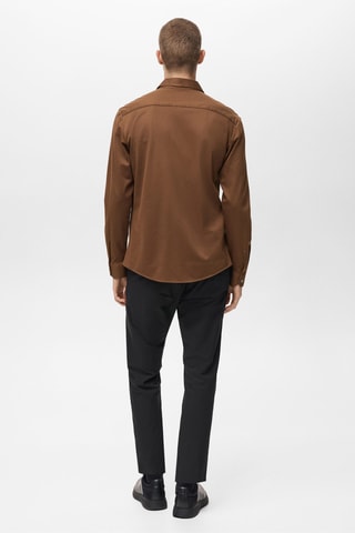 Chemise comfort stretch non-iron - Orange