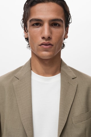 Veste de costume slim fit laine froide - Gris