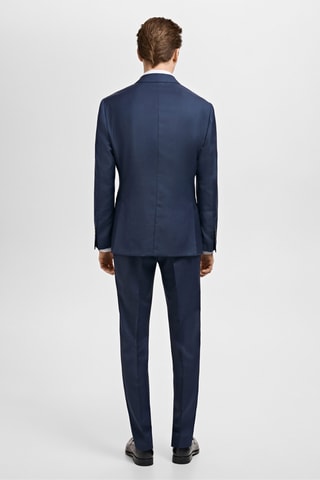 Veste costume Venecia 100 % laine vierge - Bleu marine