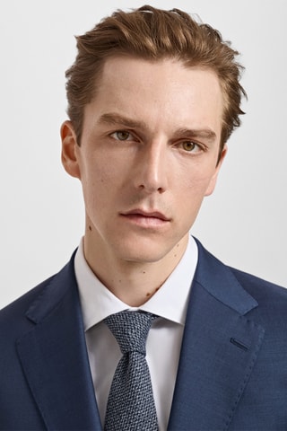 Veste costume Venecia 100 % laine vierge - Bleu marine