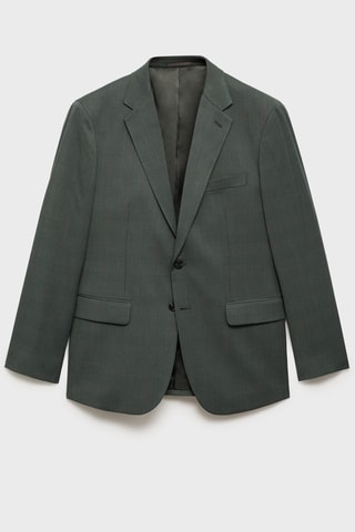 Veste costume Milán prince-de-galles - Vert