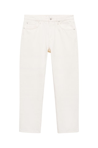 Jean Moby straight-fit - Blanc cassé